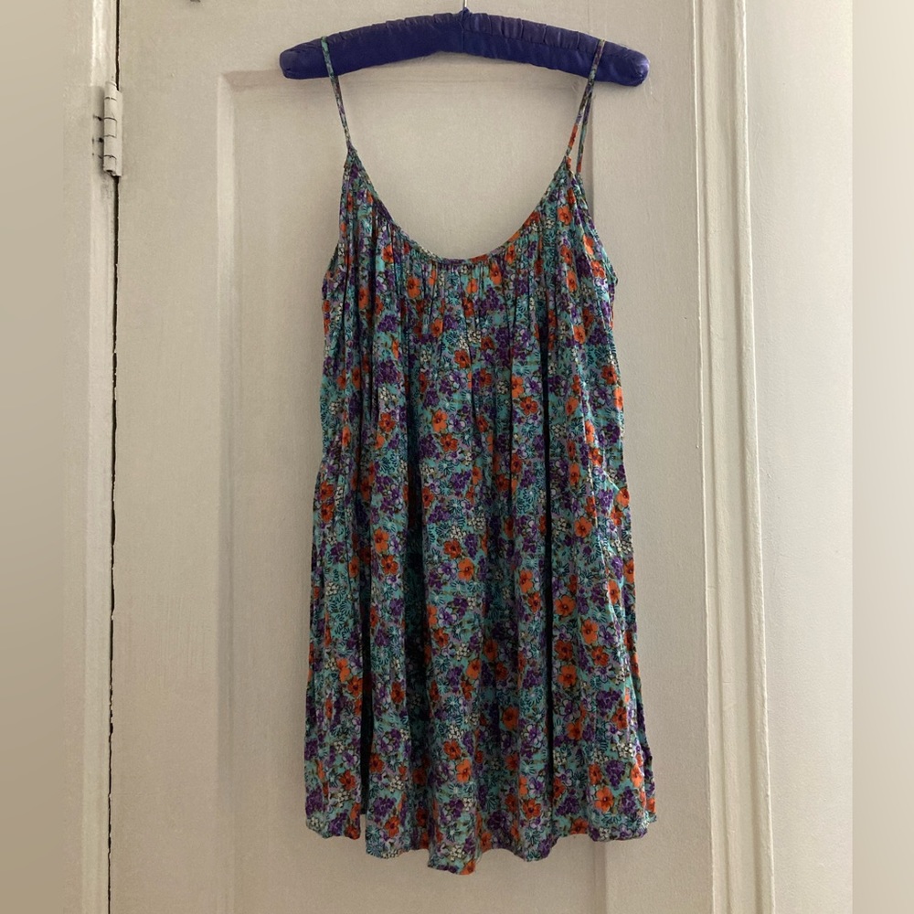 Spaghetti strap midi dress